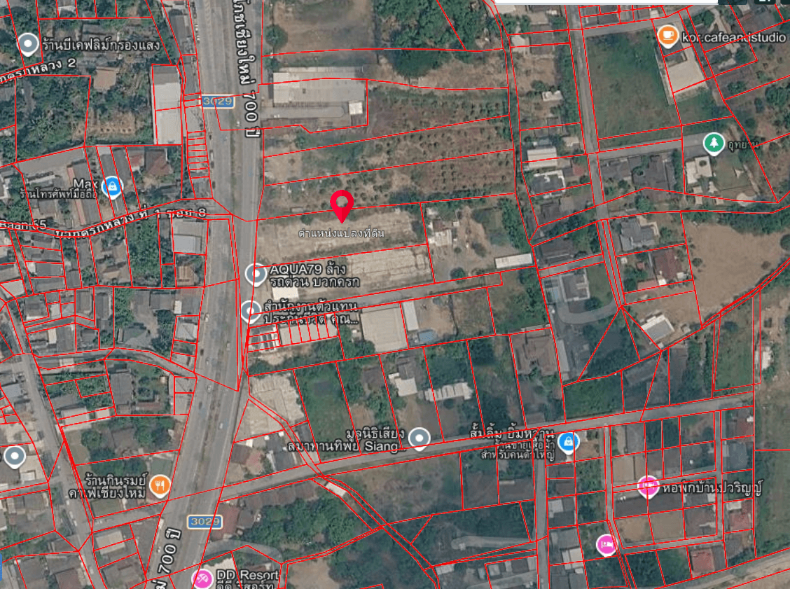 ขายที่ดินเชียงใหม่ เมืองเชียงใหม่ ที่ดินเปล่า 1-3-36.4 ไร่.