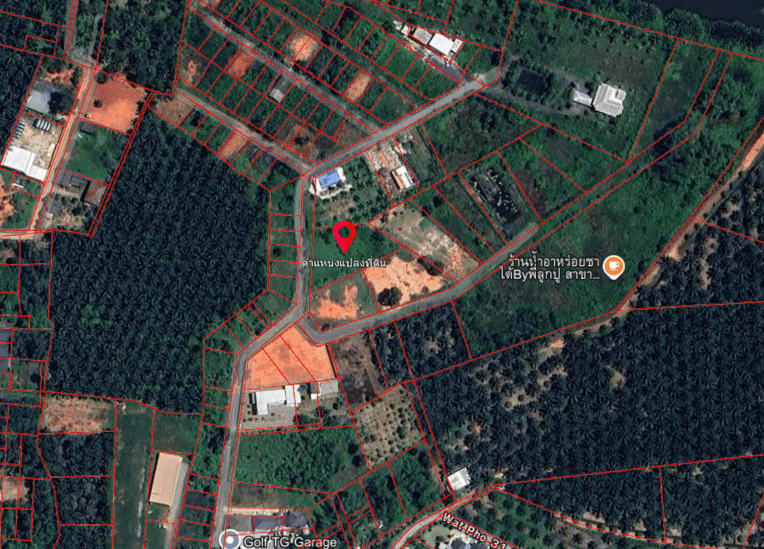 ที่ดินเปล่าอยู่ในตัวเมือง สุุราษฎร์ธานี 1 ไร่