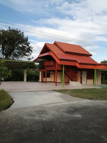 บ้านสองหลัง พร้อมที่ดิน 2ไร่ นครนายก