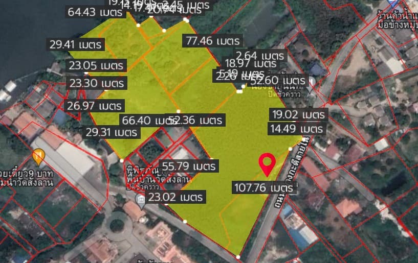ขายที่ดินปทุมธานี เมืองปทุมธานี 11-1-44.3