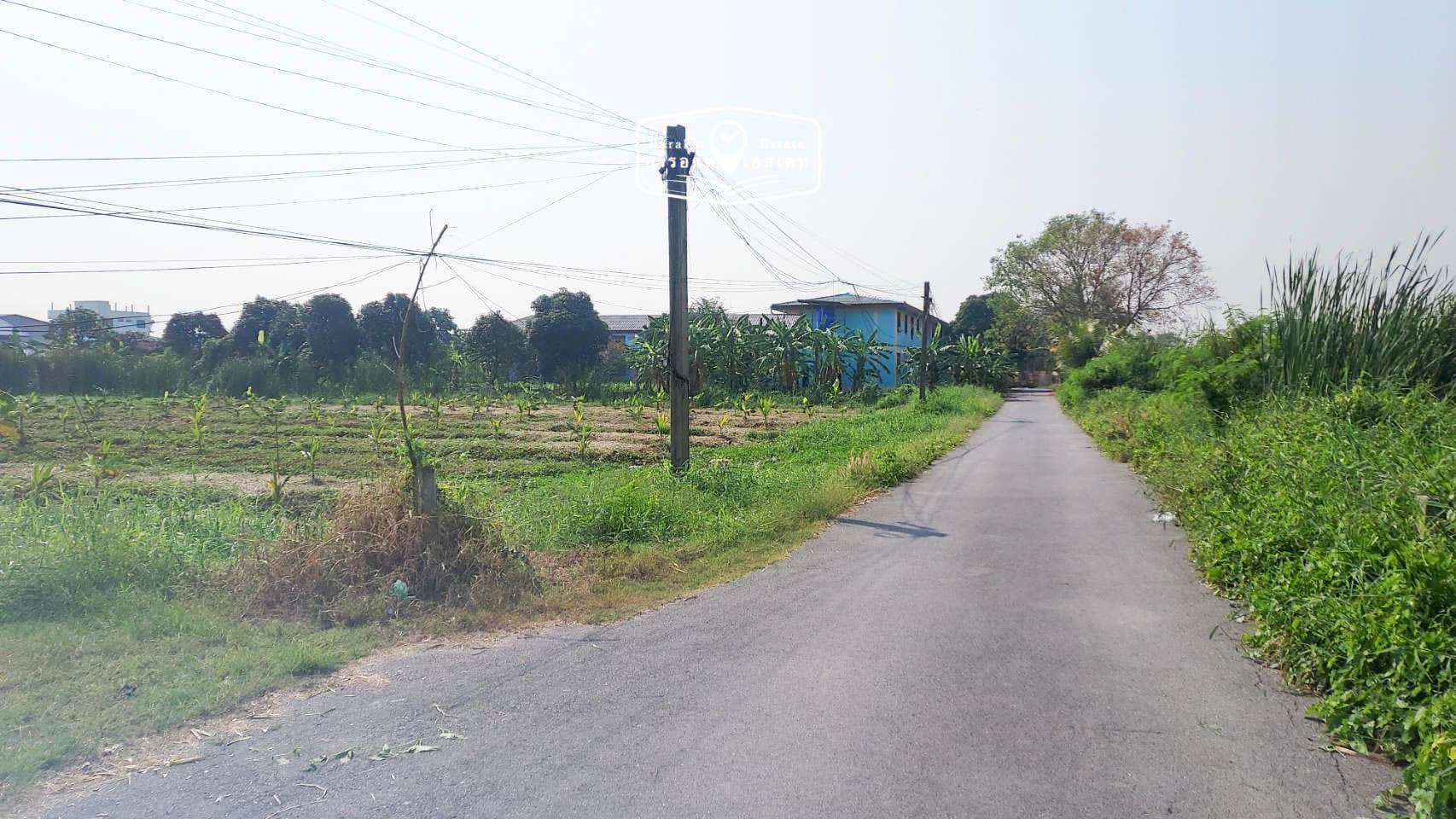 ที่สวยติดถนน น้ำ-ไฟ พร้อม เขตบางบอน  กรุงเทพฯ