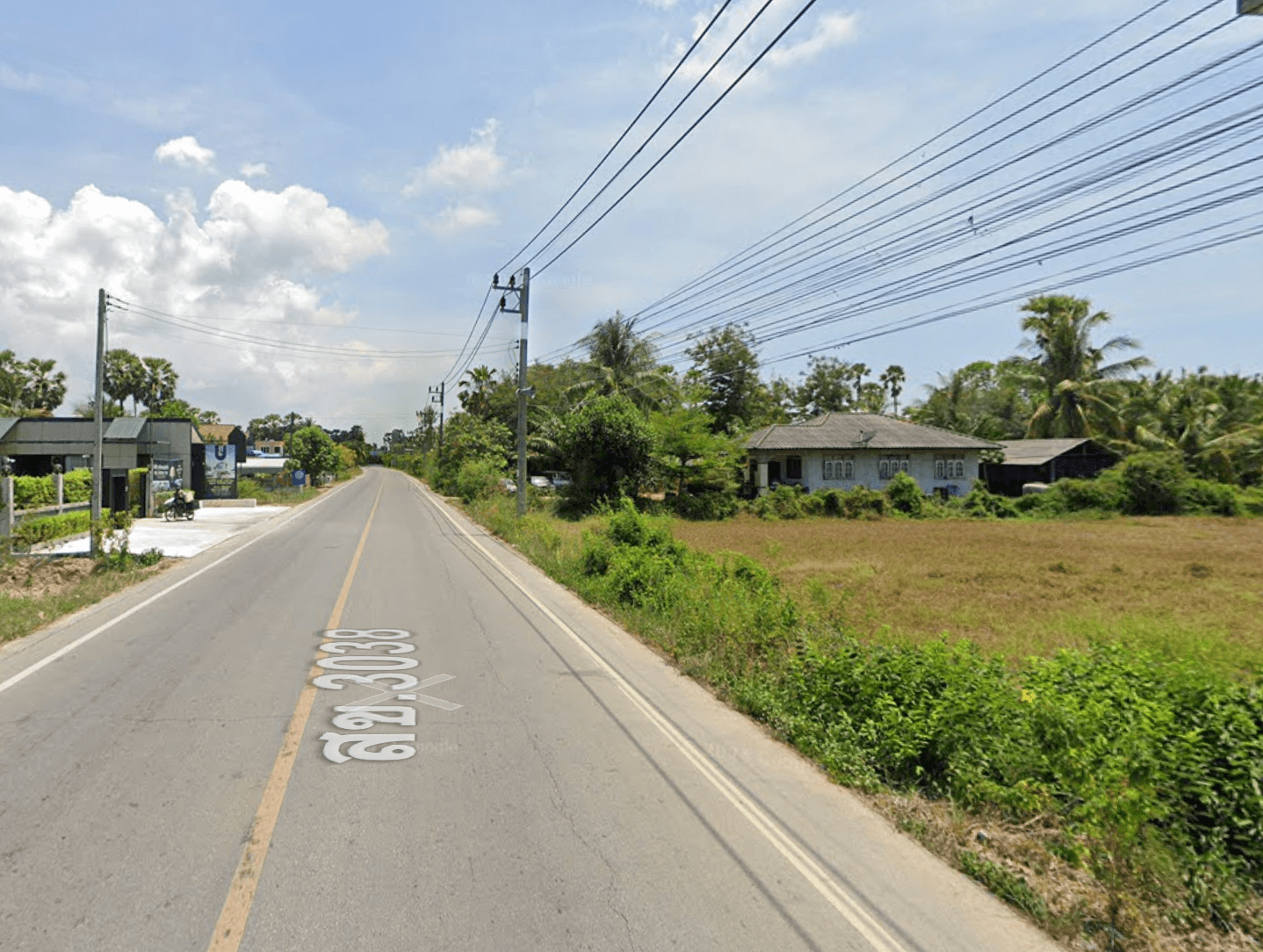 ขายที่ดิน สงขลา อ.สิงหนคร หลังติดคลอง 3 ไร่