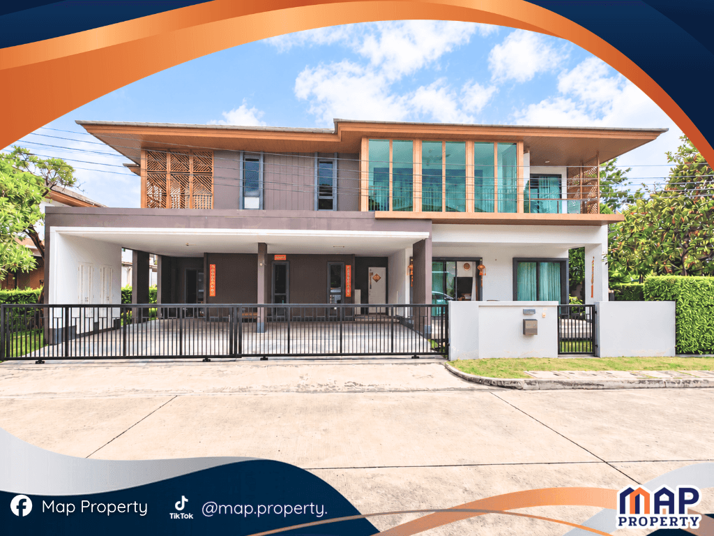 ขายบ้านเดี่ยวหรู บุราสิริ พัฒนาการ (Burasiri Pattanakarn) ที่ดิน 130 ตร.ว. ราคา 35 ล้านบาท
