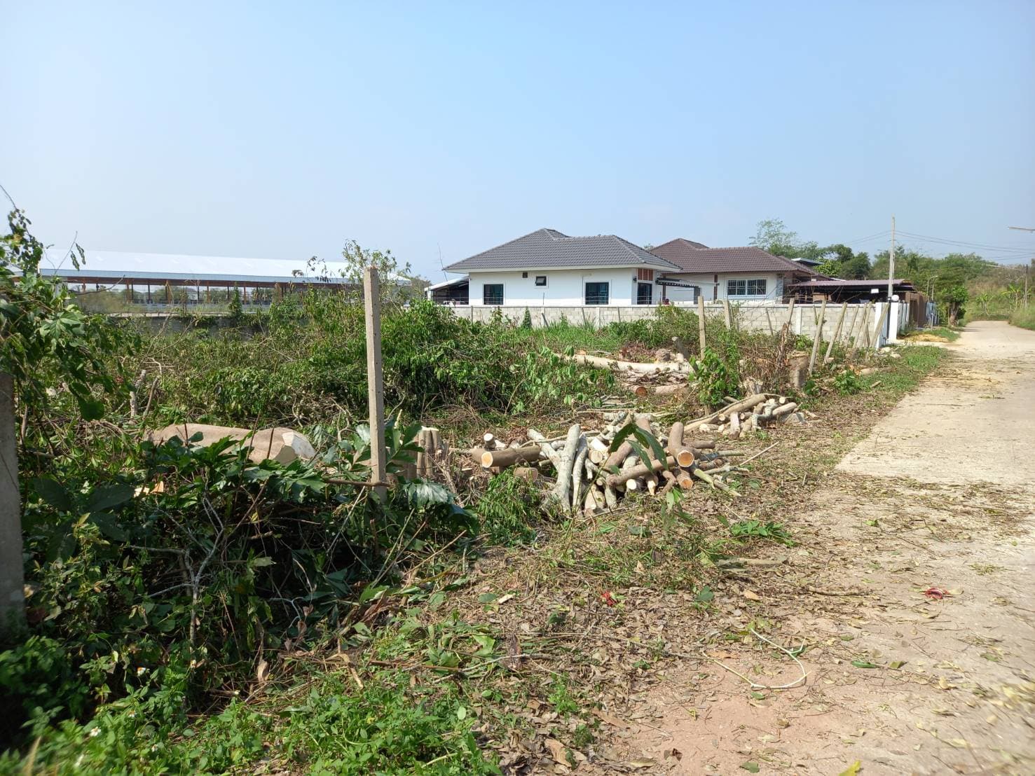 ขายที่ดินเปล่า  พิกัดบ้านป่าตึง สันทราย (ในหมู่บ้านขุนพล) เชียงราย 189 ตรว.