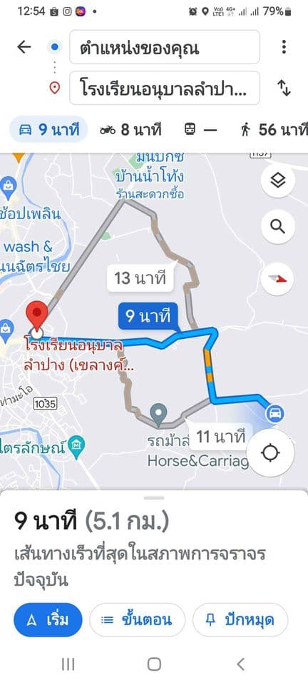 ขายที่ดิน ลำปาง 2-0-5 ไร่