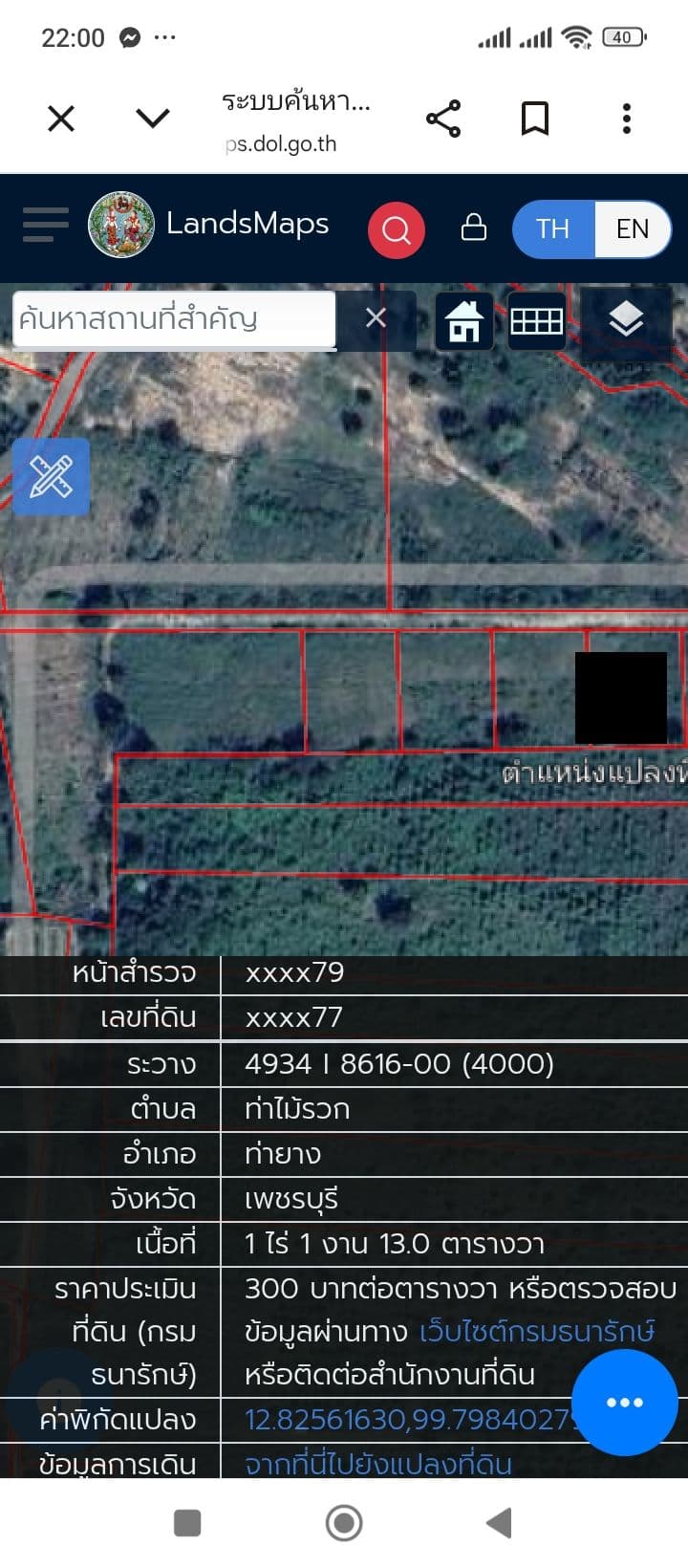 ขายที่ดินท่ายาง เพชรบุรี ที่สวย น้ำไม่ท่วม มีน้ำ มีไฟ ไกล้เทศบาล ไกล้ชุมชน 1-1-25 ไร่