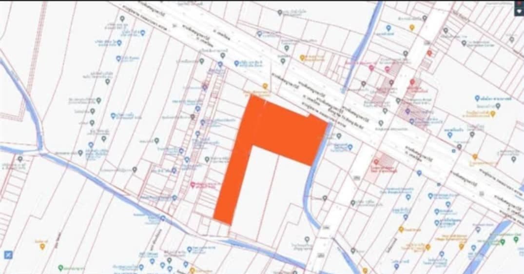 ขายที่ดินสมุทรปราการ บางพลี ที่ดินติดถนนบางนา-ตราด