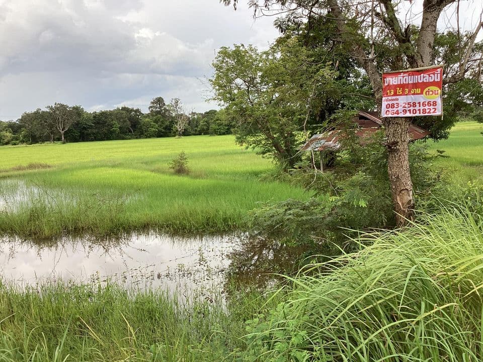 ขายที่ดินอุบลราชธานี วารินชำราบ 13-0-14.3 ไร่