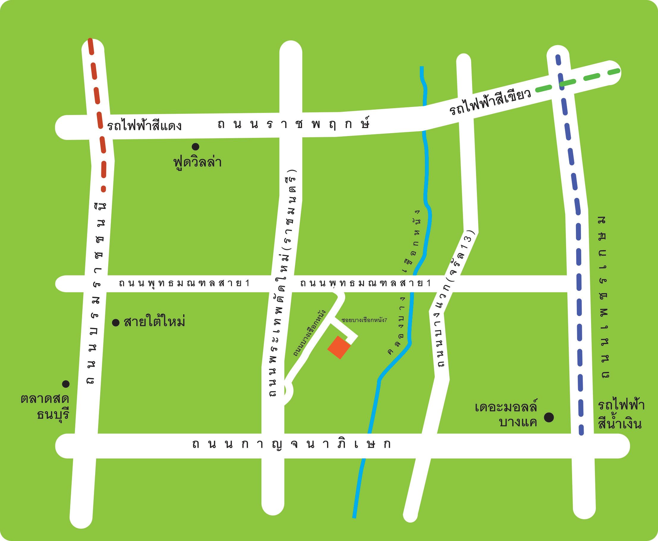 ขายที่ดินบนพุทธมณฑลสาย1 ซ.บางเชือกหนัง ตรว.ละ 30000 บาท