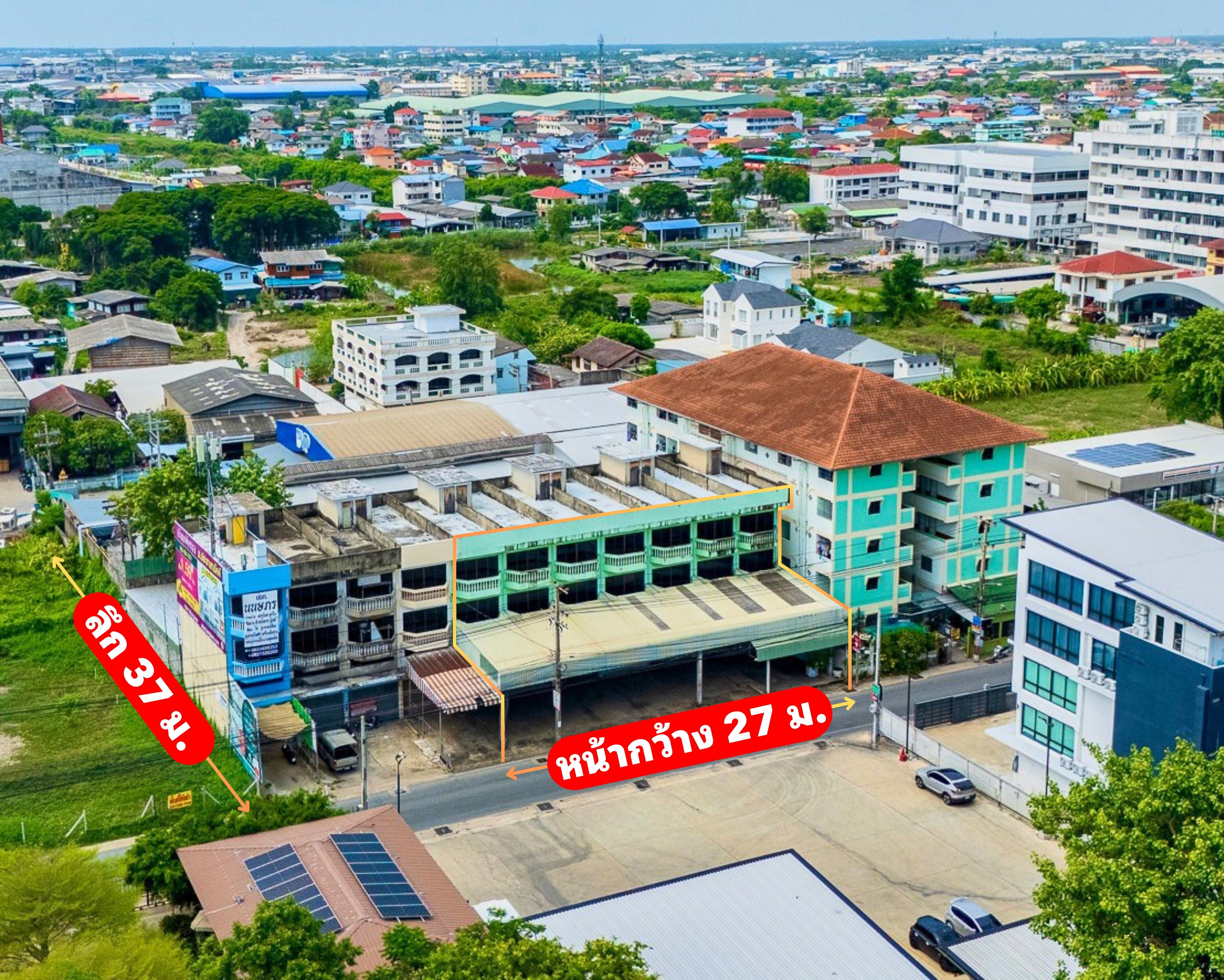 🚨ขายตึกแถวสุขสวัสดิ์ 78 พระประแดง 7 คูหาติดกัน | เจ้าของขายเอง | หน้ากว้างกว่า 27 ม.🚨