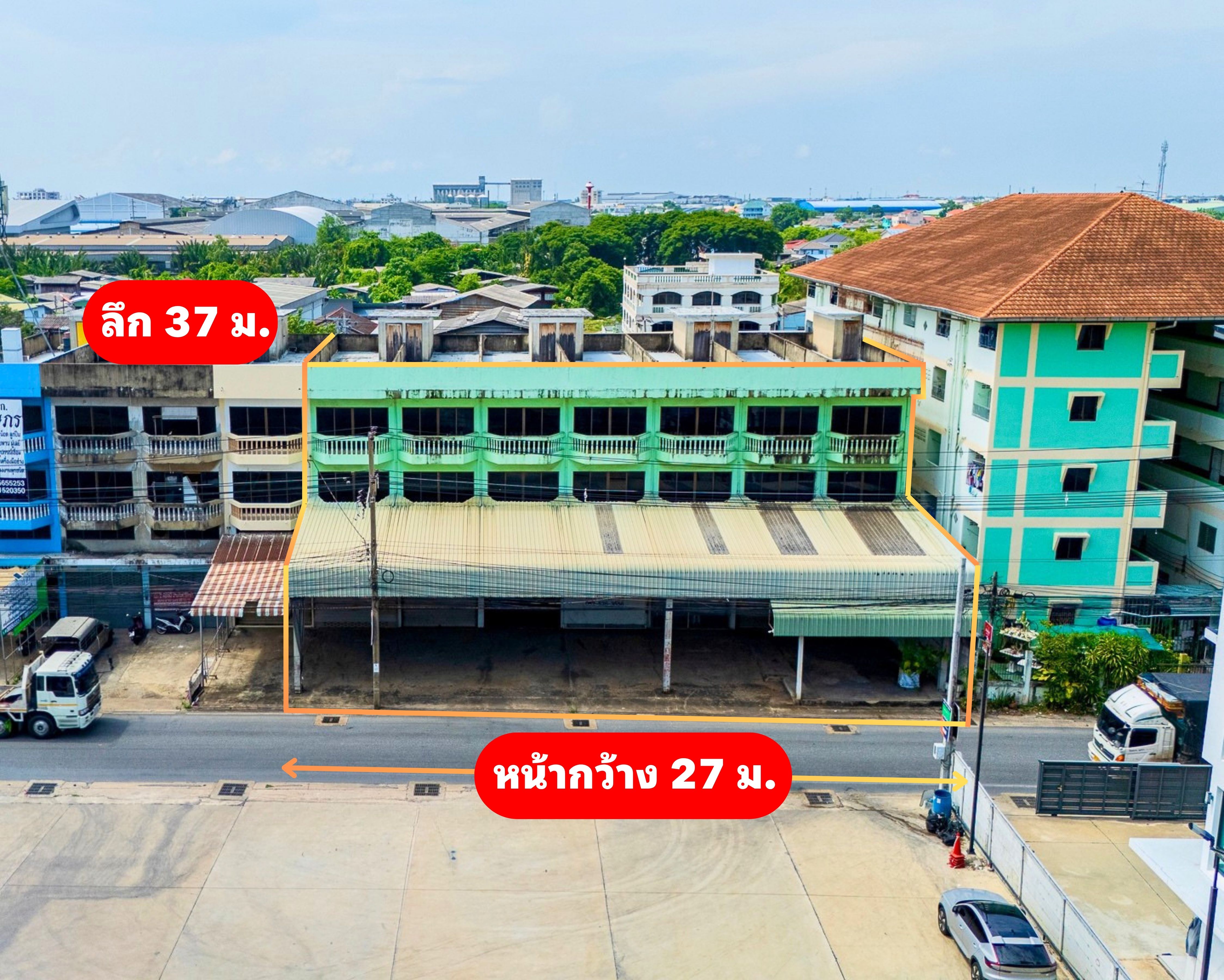 🚨ขายตึกแถวสุขสวัสดิ์ 78 พระประแดง 7 คูหาติดกัน | เจ้าของขายเอง | หน้ากว้างกว่า 27 ม.🚨