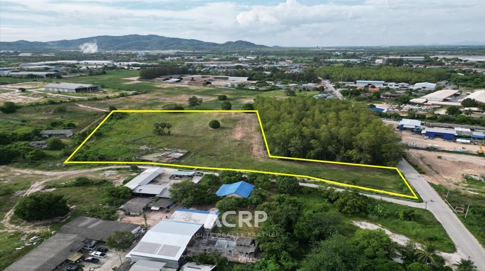 ขายที่ดิน 16 ไร่ ติดถนนวัดชากลูกหญ้า ห้วยโป่ง-เมืองระยอง