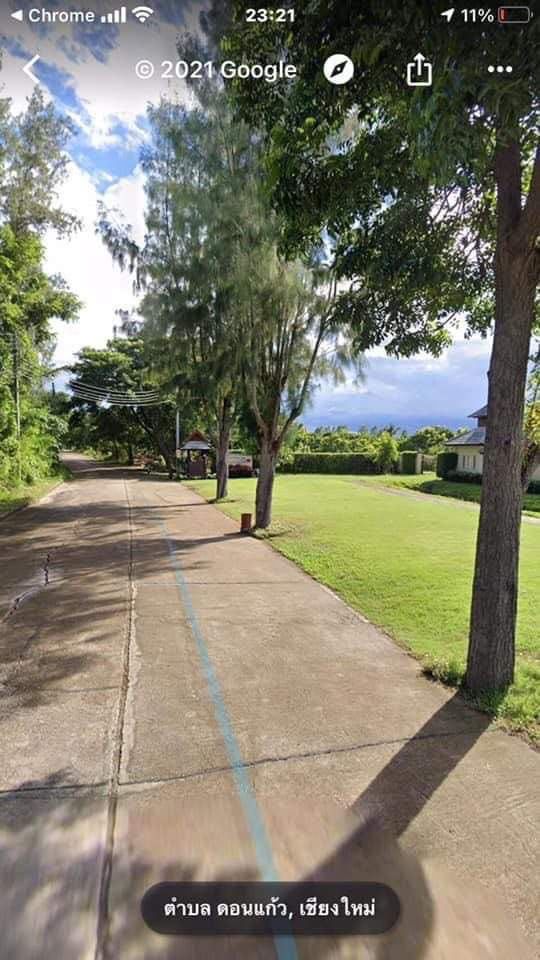 ขายที่ดิน้ชียงใหม่ แปลงสวย ใกล้โครงการบ้านรื่นรมย์ สารภี 