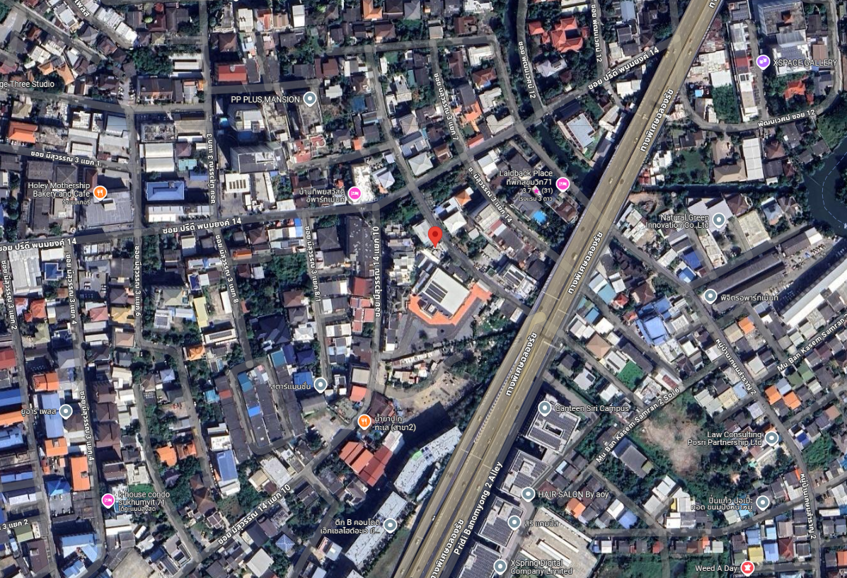 ขายที่ดินเปล่า เนื้อที่ 113 ตร.ว. สามารถเดินถึง สถานีรถไฟฟ้า อ่อนนุช และ พระโขนง Tel 080 9076222