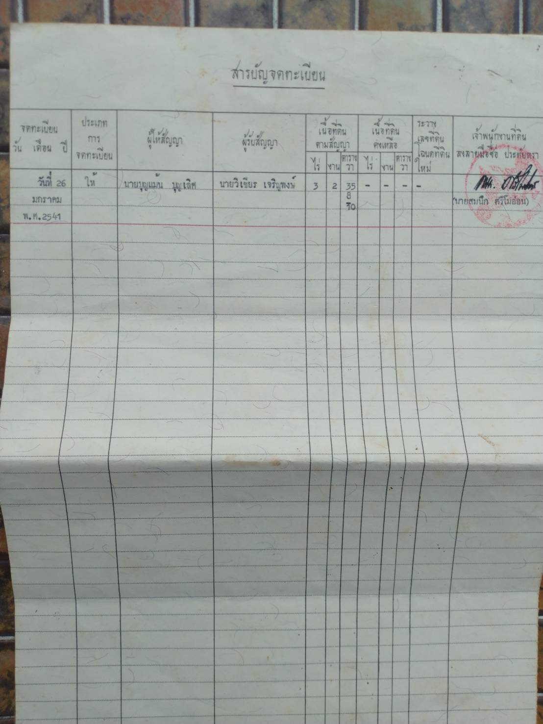 ขายที่ดิน ทับสะแก ประจวบคีรีขันธ์ 3-2-35-8