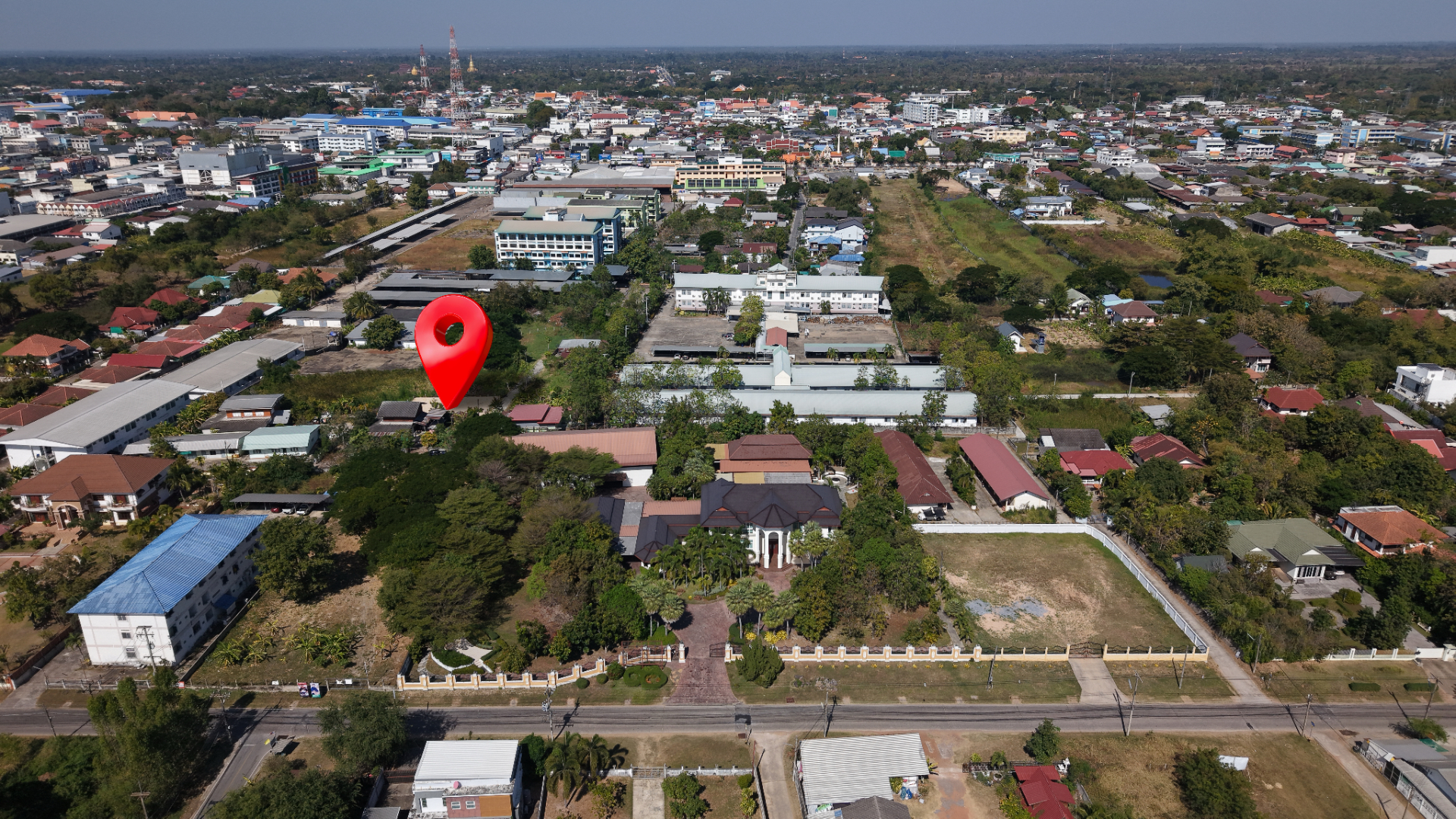 ทำเลใกล้ในเมืองมหาสารคาม 1 งาน 16.6 ตร.ว (ราคาต่อรองได้)