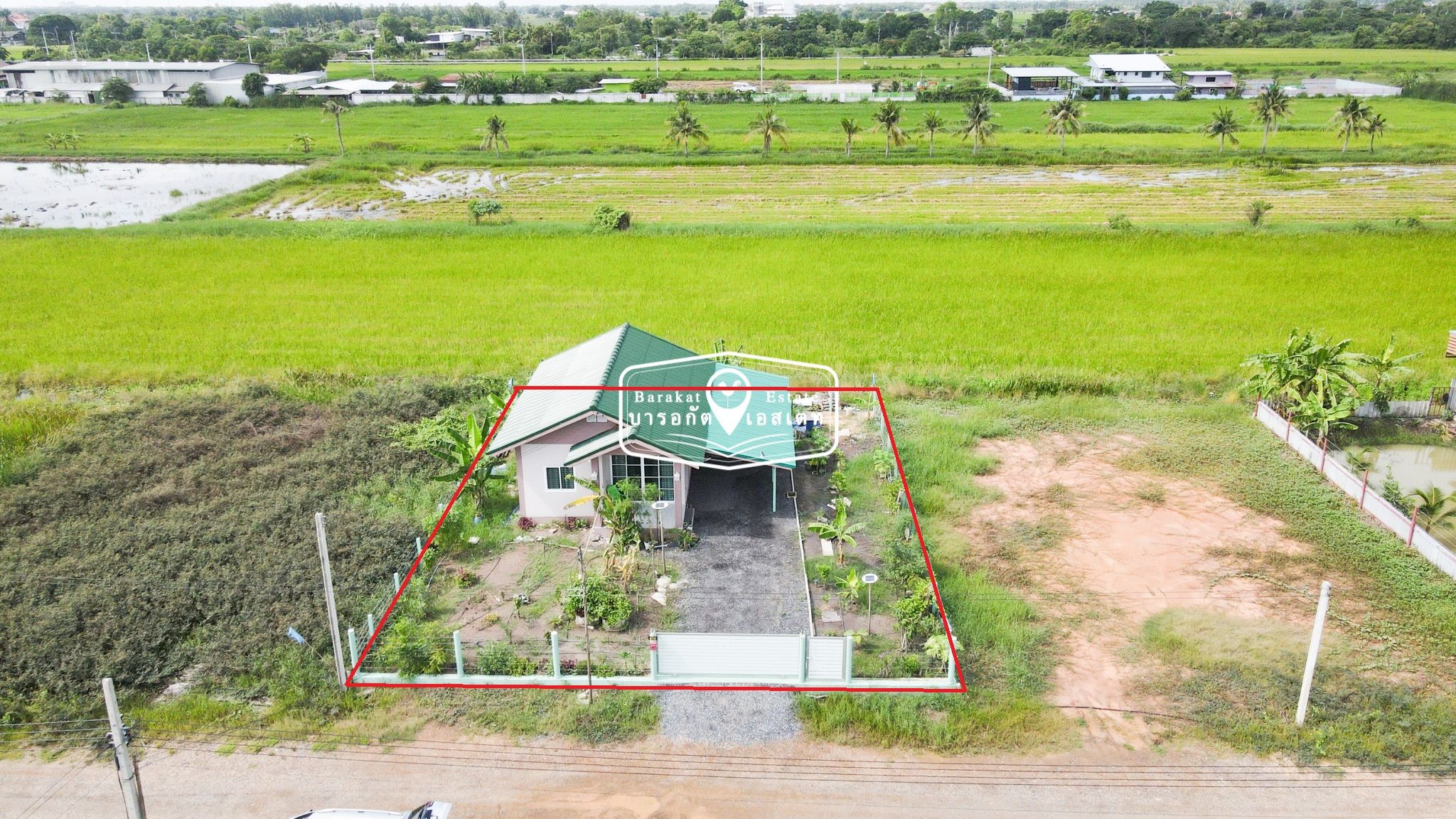บ้านสวยสร้างใหม่ ถนนคลองสิบ-สิบสี่ แขวงคลองสิบ เขตหนองจอก กรุงเทพฯ