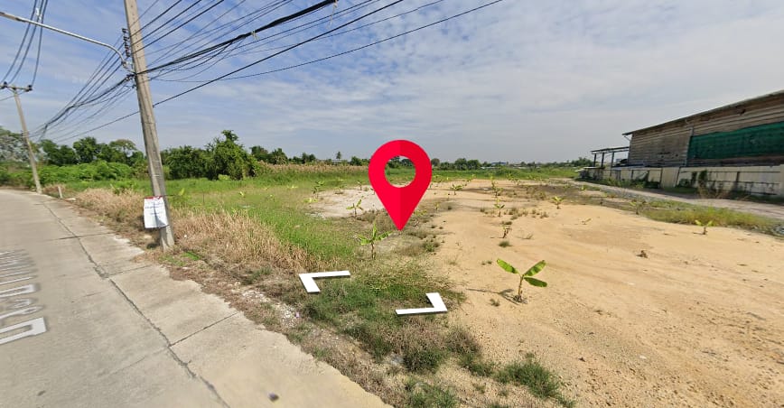 ที่ดินทำเลดี แบ่งขายเริ่มที่ 1 ไร่. ติดถนน ประชาร่วมใจ สามพราน นครปฐม