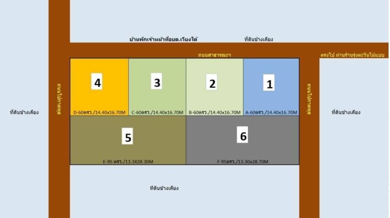 ขายที่ดินแม่ฮ่องสอน ปาย 0-0-60ตารางวา