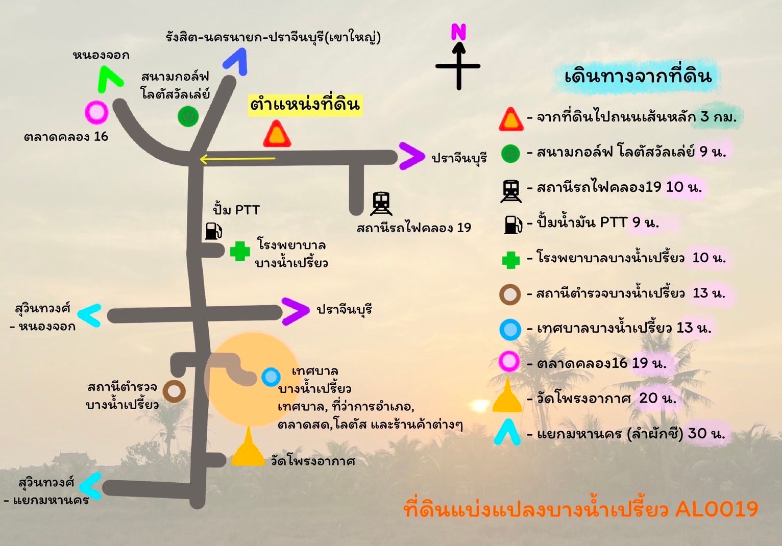 ที่ดินฉะเชิงเทรา บางน้ำเปรี้ยว