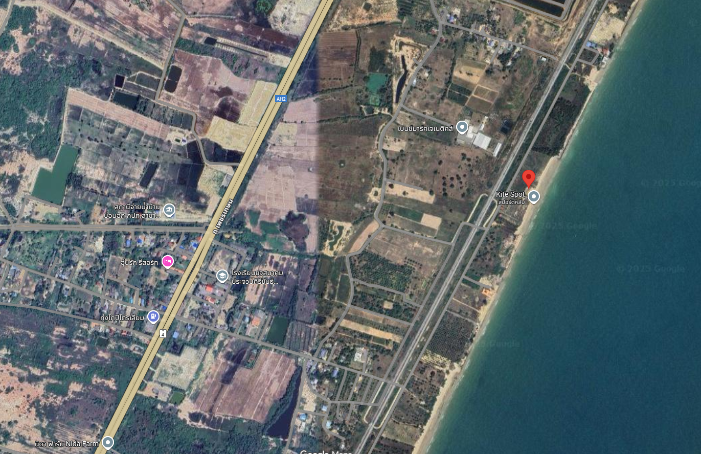 ขายที่ดินประจวบฯ อำเภอเมือง ที่ดินเปล่าติดชายหาด บรรยากาศดี น่าลงทุน 