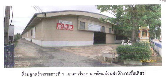 ที่ดินพร้อมสิ่งปลูกสร้าง(โกดัง) ถนนศาลาแดง 9 แยกจากถนนทหารอากาศอุทิศ 8-2-51