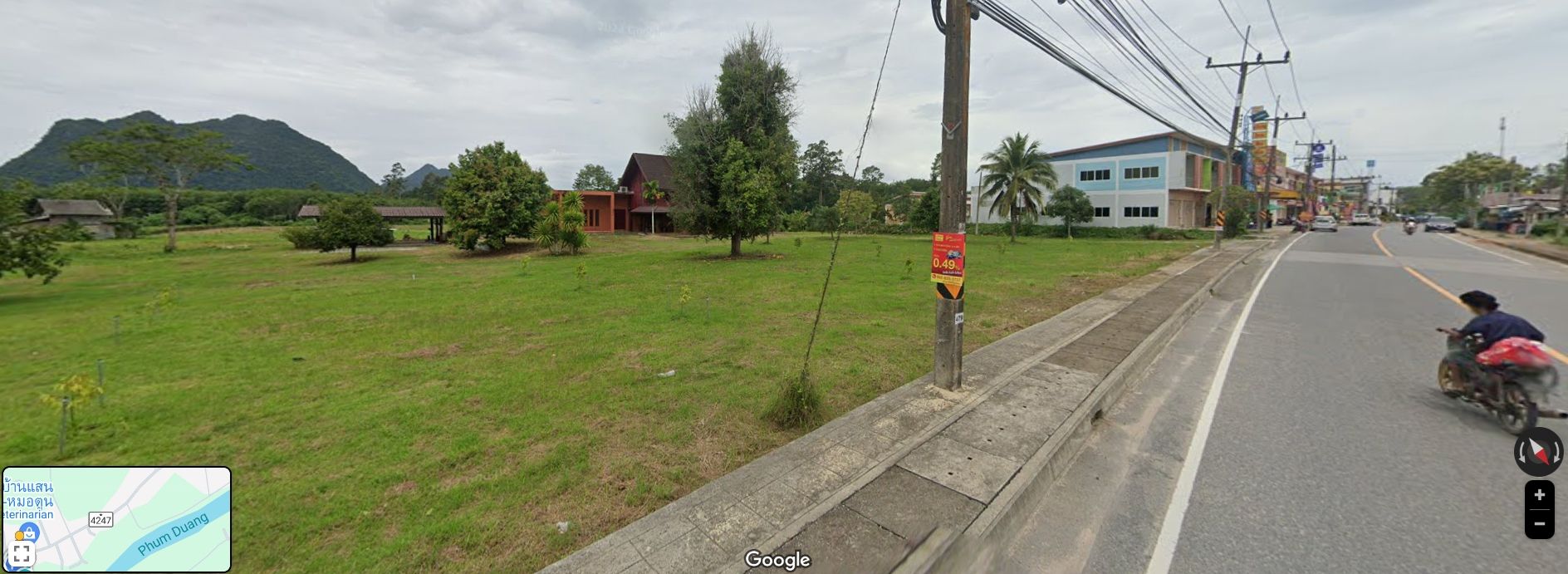 บ้านพร้อมที่ดิน สุราษฎร์ธานี อ.คีรีรัฐนิคม ในชุมชม วิวเขา ใกล้ที่ว่าการอำเภอ