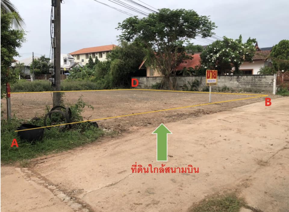 ขายที่ดินอุดร 109.8 ตรว.