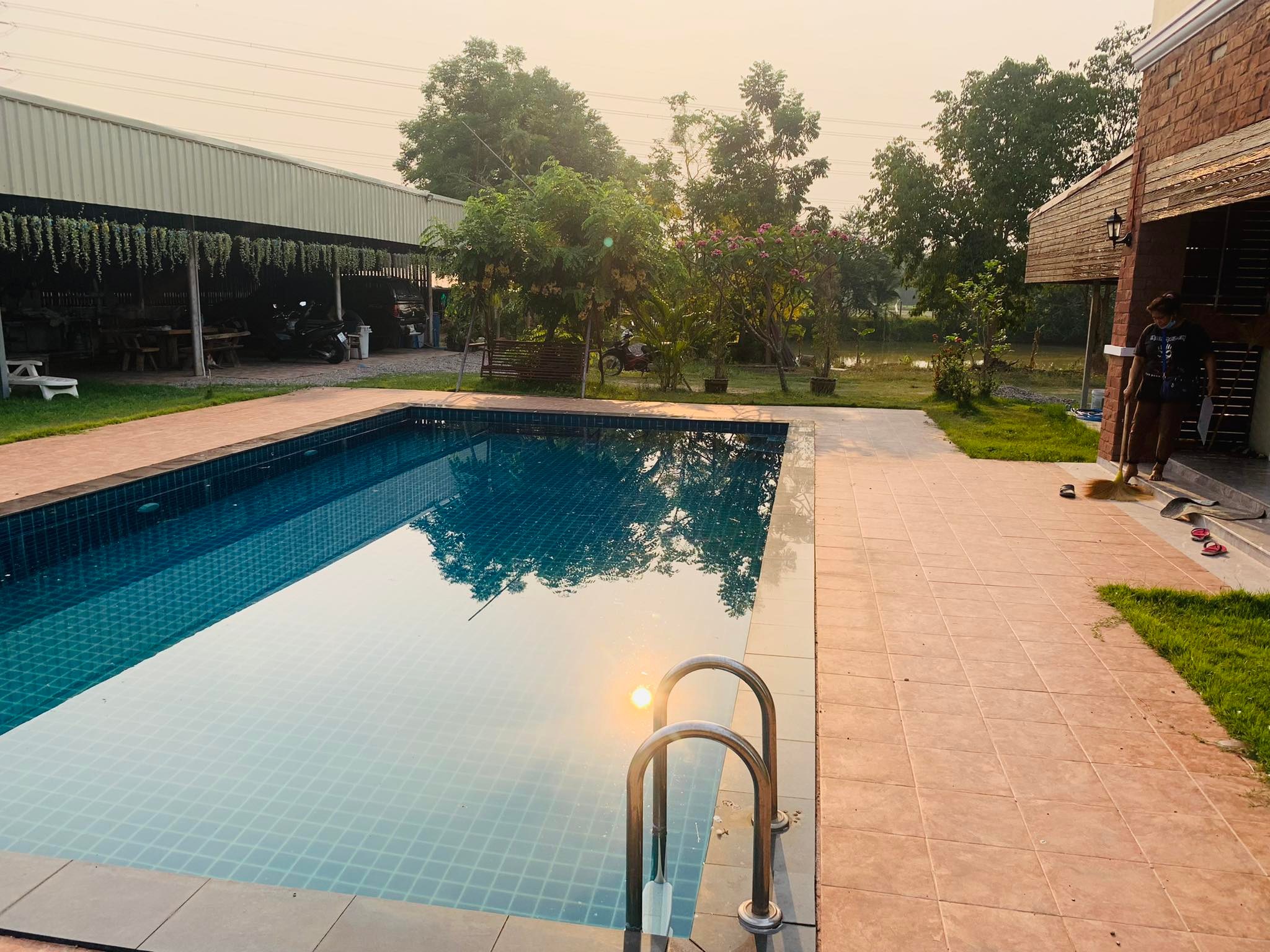 บ้านเดี่ยว2ชั้น อำเภอเมือง จังหวัดราชบุรี 8-3-74ไร่