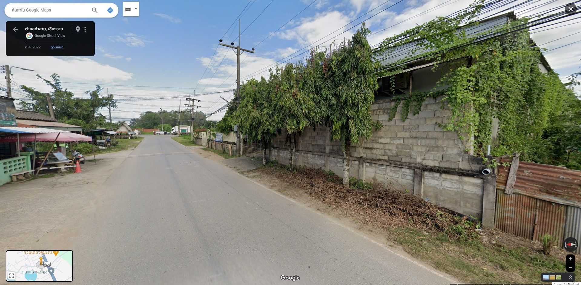 ขายที่ดินเชียงราย อำเภอเมืองเชียงราย ที่ดินติดตลาดล้านเมืองหน้ากว้าง 40 เมตร