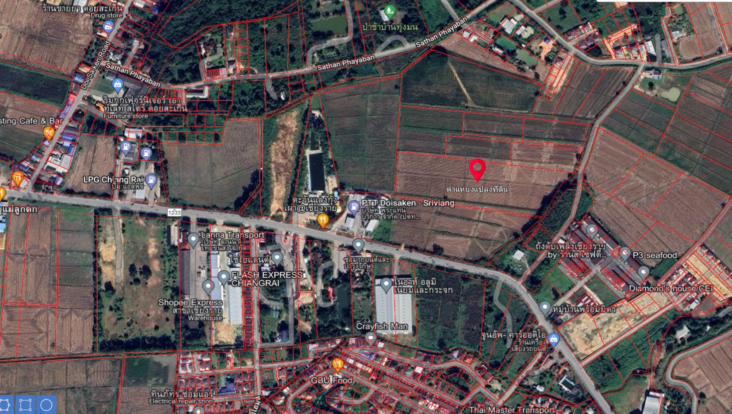 ขายที่ดินเชียงราย เมืองเชียงราย 15-3-66.6