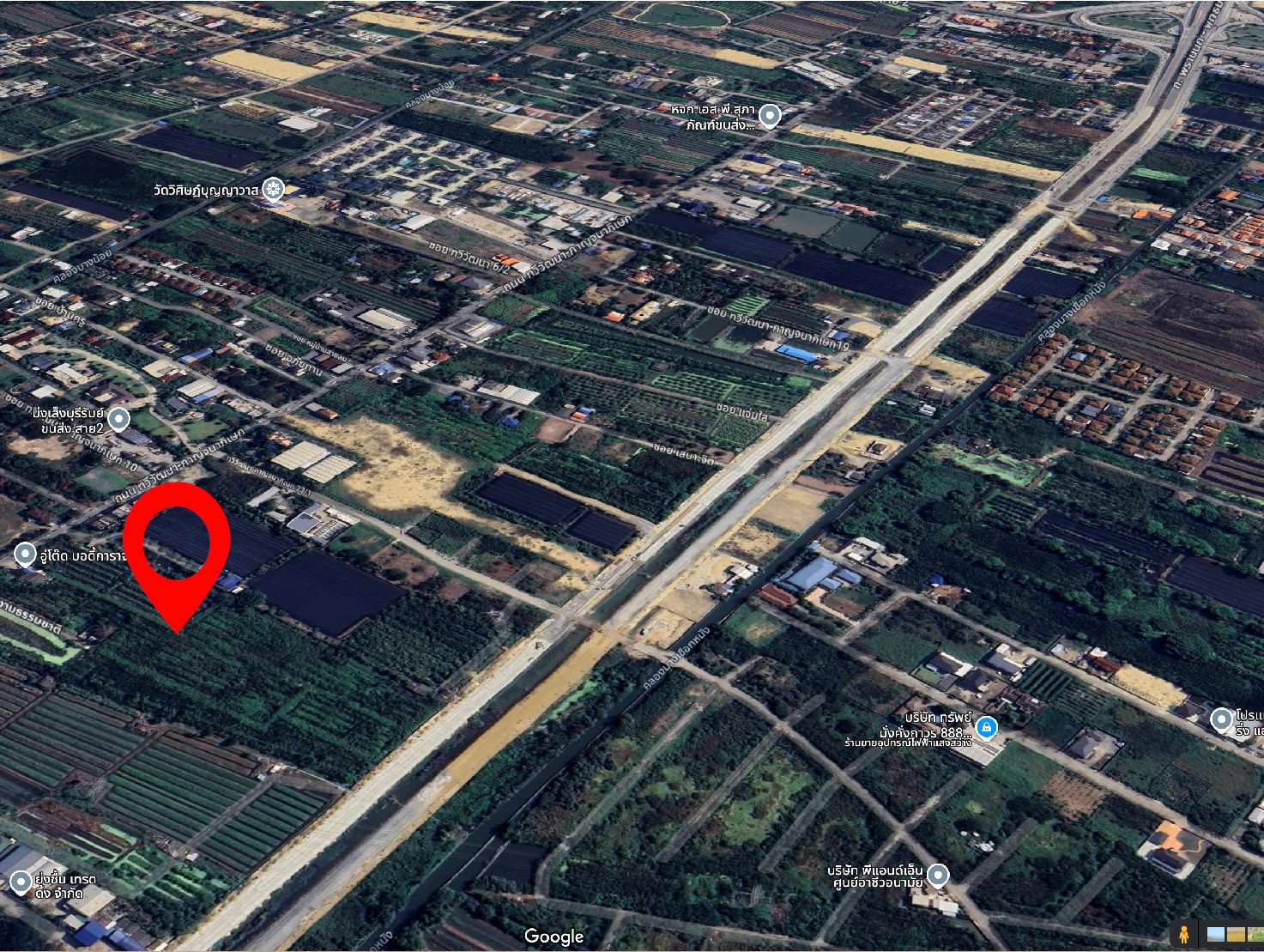 ขายที่ดินถนนพระเทพ-พรานนก สาย4 ตัดใหม่