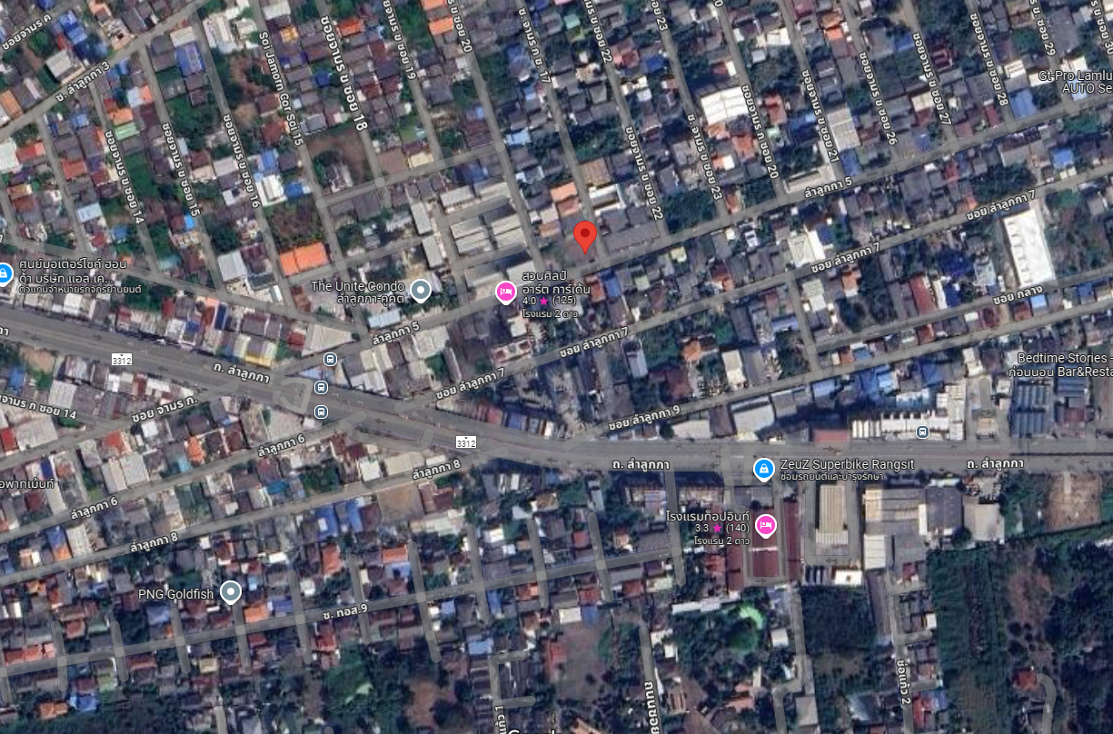 ขายที่ดินปทุมธานี ลำลูกกา ที่ดินทำเลดี แปลงสวย ใจกลางความสะดวกสบาย 0-0-69.8 ไร่.