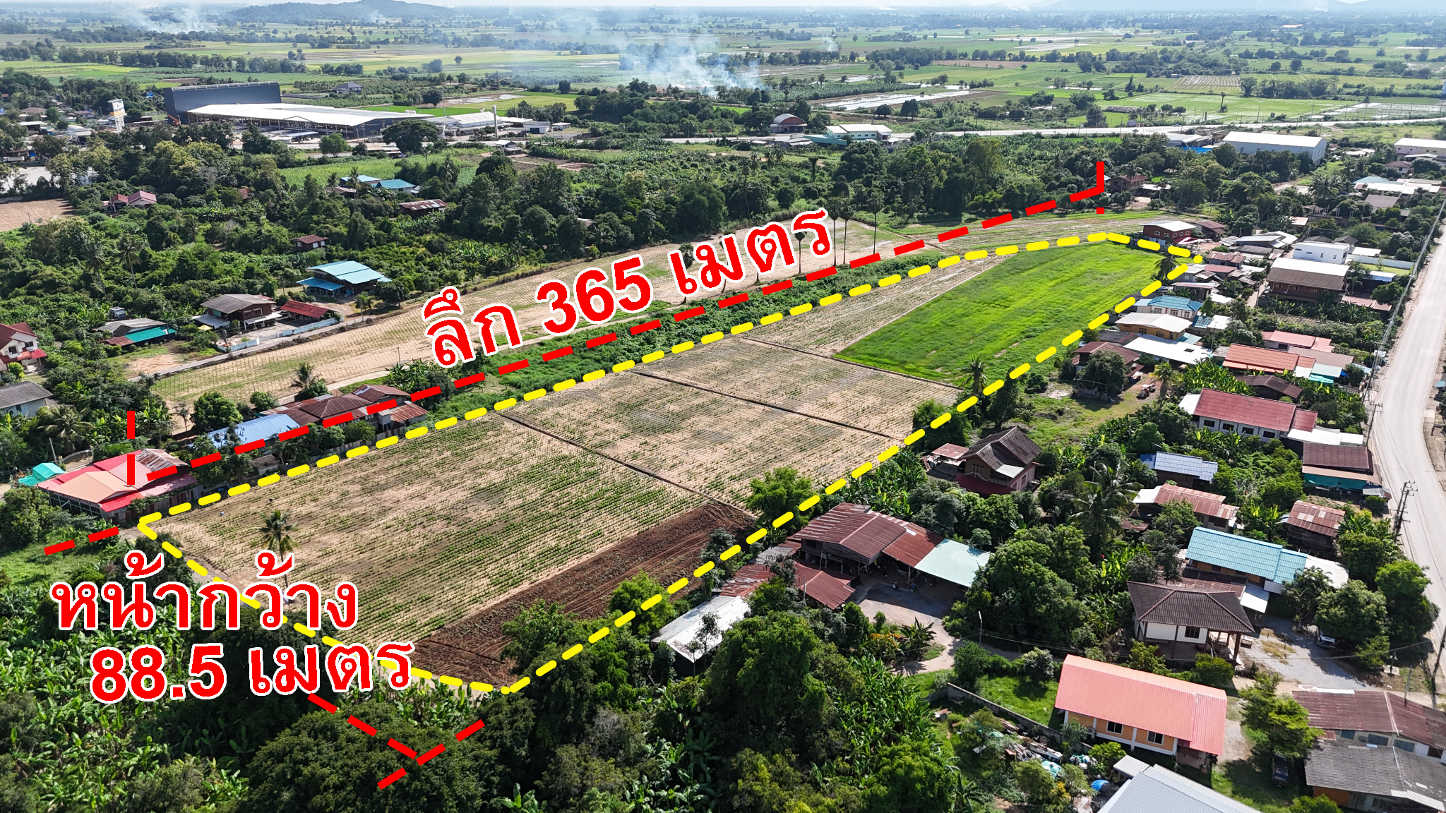 ขายที่ดินติดถนน1201 ตำบลเมืองสวรรคโลก อำเภอสวรรคโลก จังหวัด สุโขทัย 13 ไร่ 28 ตรว.
