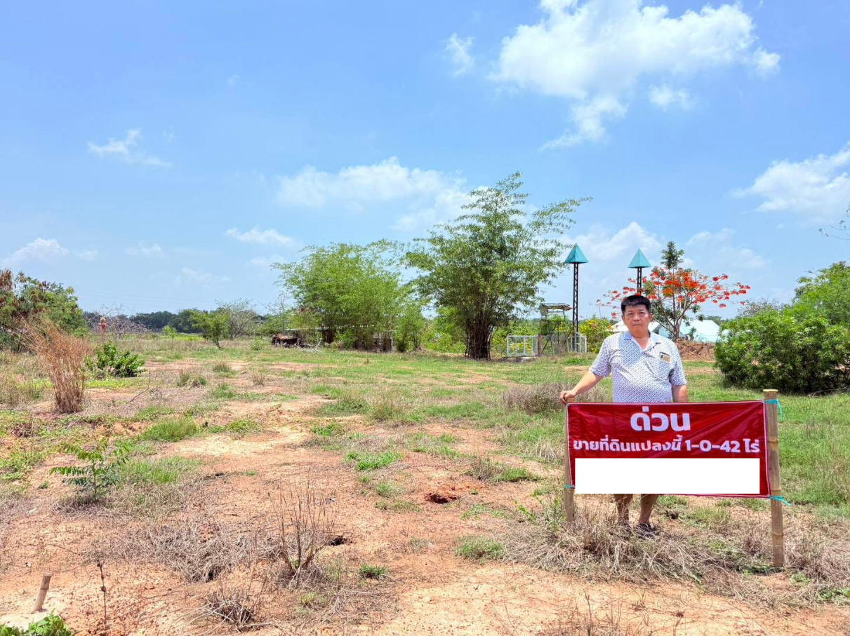 ขายที่ดินเปล่าถมแล้ว 1-0-42 ไร่ ติดถนนสาย ทล.2605 (เมืองพล-ชัยภูมิ)