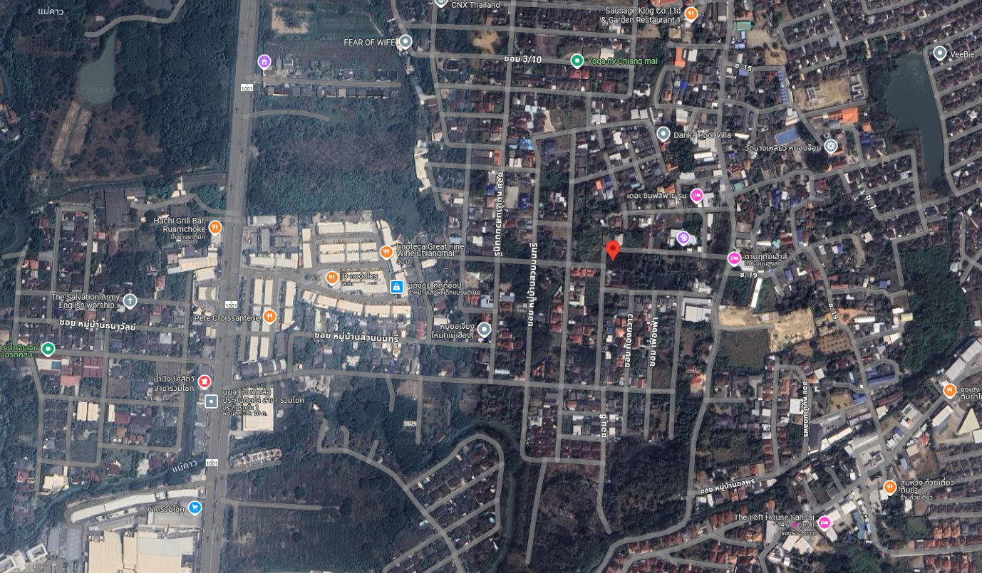 ขายที่ดินเชียงใหม่ อำเภอสันทราย ที่ดินแปลงสวย ทำเลดี น่าลงทุน