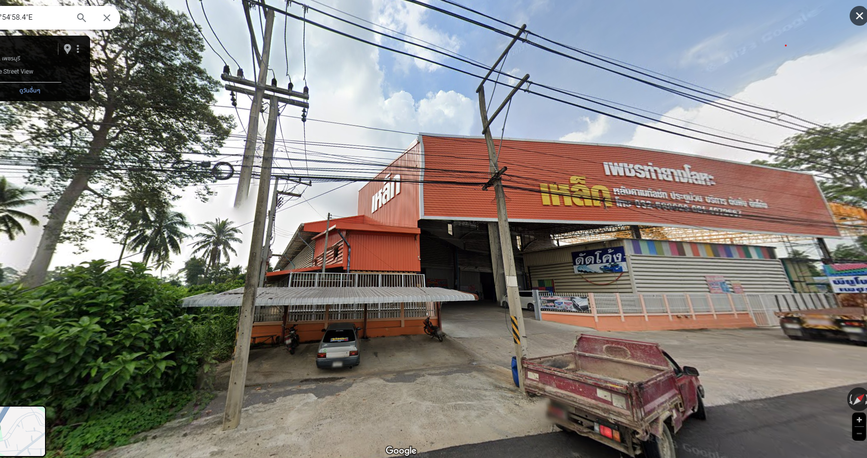 ขายที่ดินเพชรบุรี ติดถนนเพชรเกษมเส้นขาขึ้นเข้าจังหวัดราชบุรี-สมุทรสงคราม บ้านลาด เพชรบุรี 2-1-36.