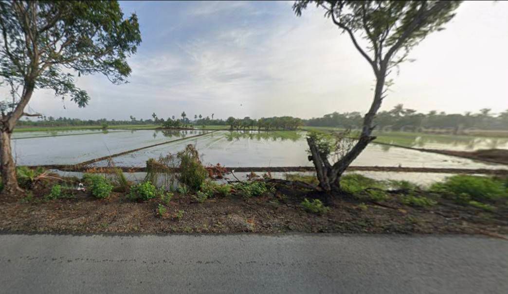 ที่ดินสวยติดถนนหลวงสาย33 อ.เมืองฯ สุพรรณฯ-ป่าโมก พร้อมโอน