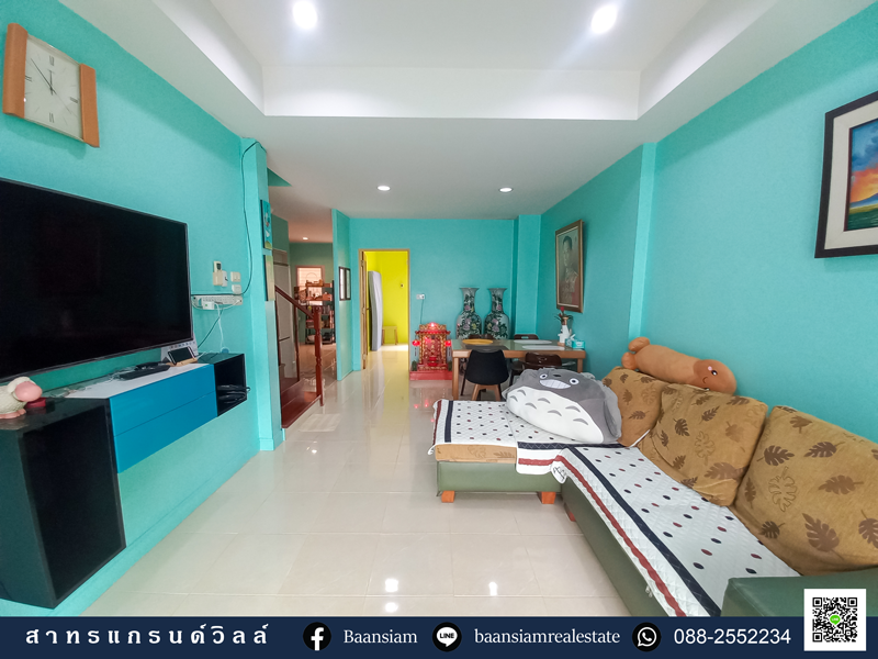 ขายทาวน์โฮม 2 ชั้น มบ. สาทรแกรนด์วิลล์ บางแค 24 ตรว. ใกล้สำเพ็ง2 ราคาถูก 
