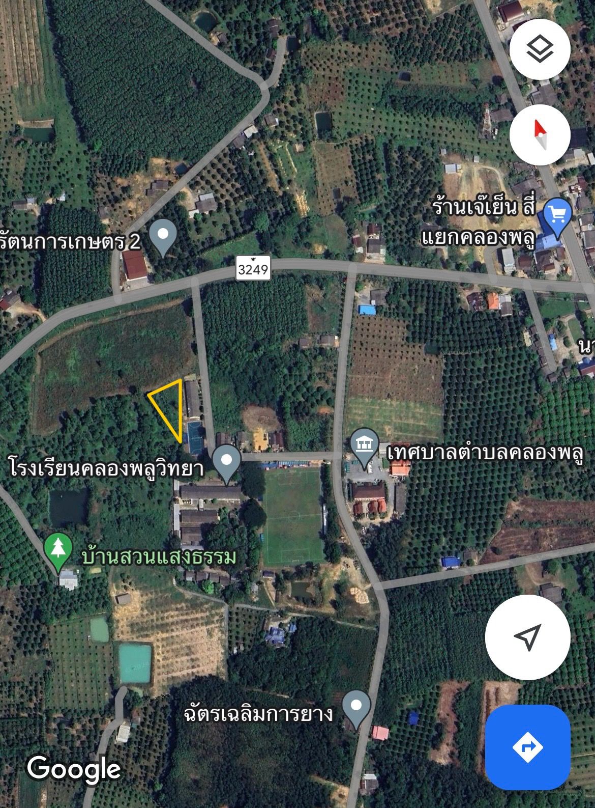 ขายที่ดินติดถนน4แยกคลองพลู เขาคิชฌกูฏ จันทบุรี