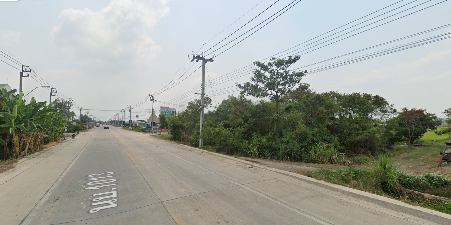 ขายที่ดินทำเลทอง ติดถนนบ้านกล้วย ไทรน้อย 
