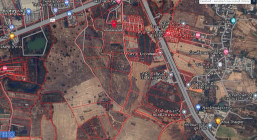 ที่ดินเปล่า ติดสวนสนรีสอร์ท เมืองอุดรฯ 57-2-59