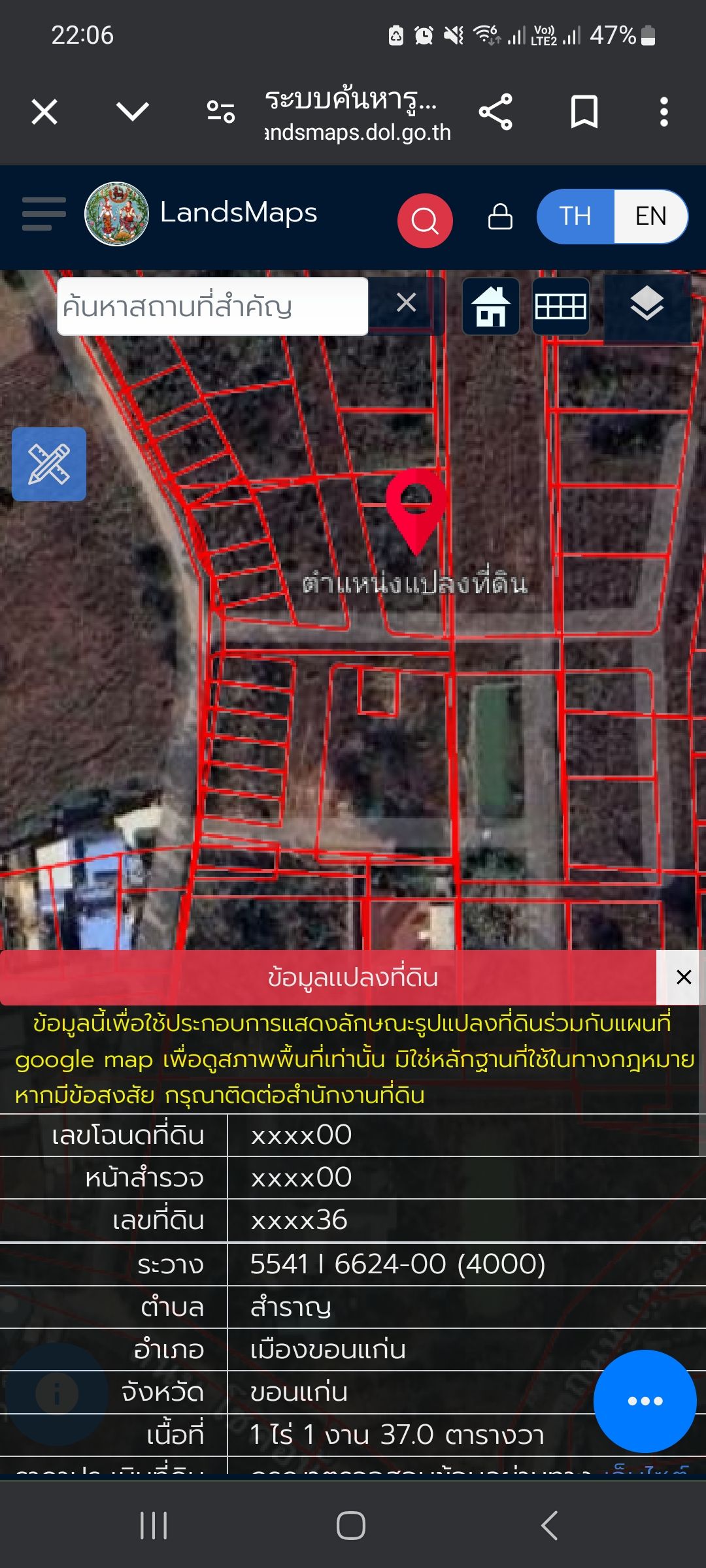 ที่ดินบ้านโนนม่วง