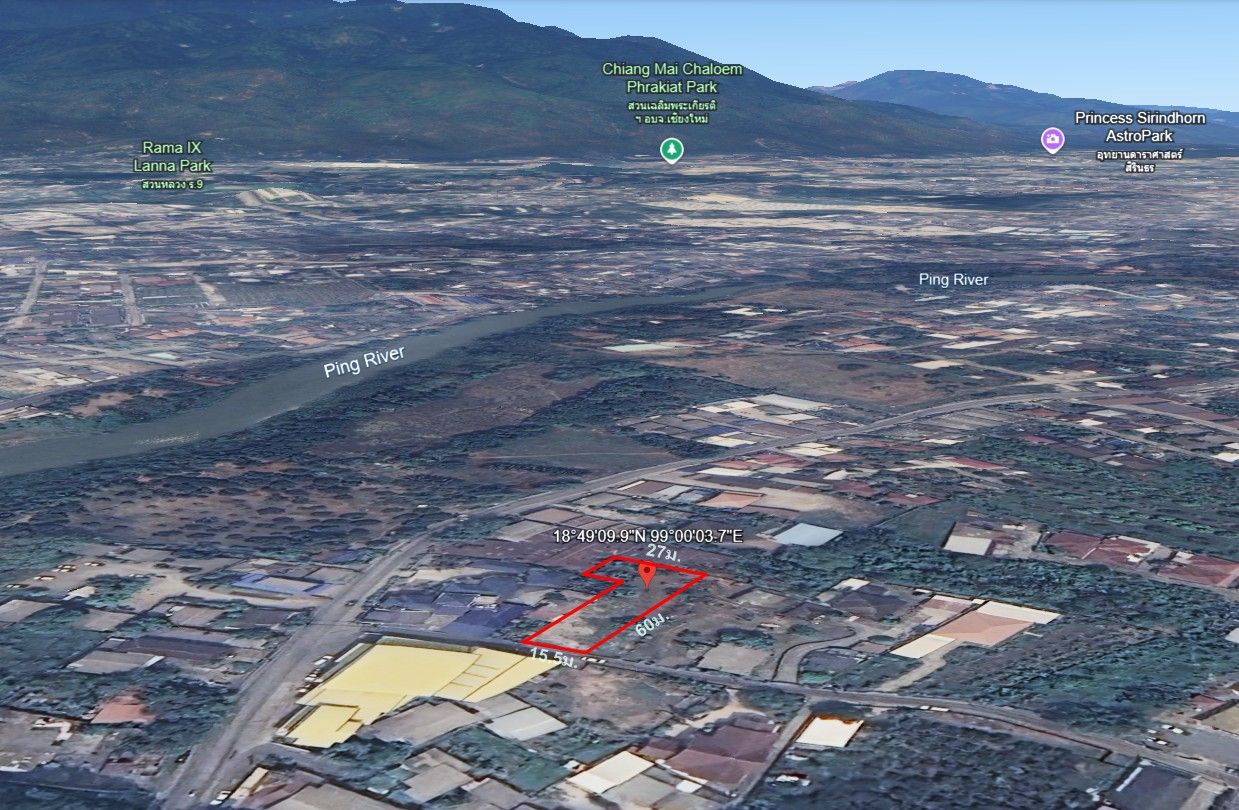 DD-0276 ขายที่ดินโซนฟ้าฮ่าม อ.เมือง เชียงใหม่ ขนาด 282 ตร.วา