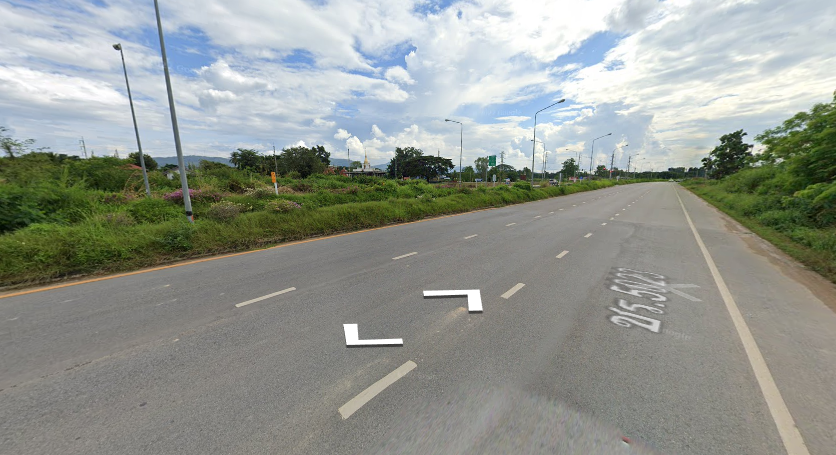 ที่ดินทำสวย อยู่หน้าสนาม x-arena เมืองเชียงราย 4-3-89