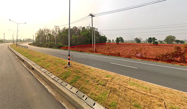 ขายที่ดิน อ.ชุมแสง จ.นครสวรรค์ ติดถนนใหญ่ 4 เลน (ทล.225 ชุมแสง-หนองบัว)