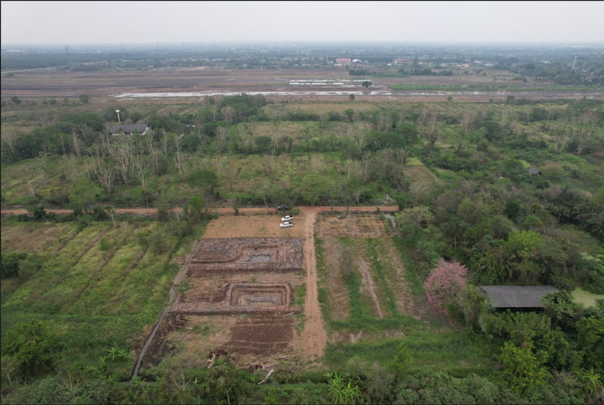 ขายที่ดินปทุมธานี หนองเสือ ที่ดินเปล่า แบ่งขาย คลอง 10 สะพานเขียว 0-1-77.4 ไร่.