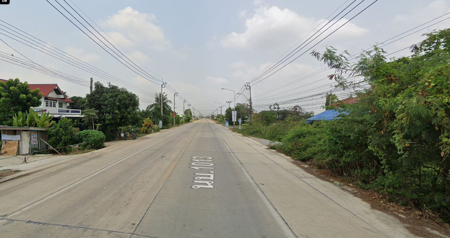 ขายที่ดินทำเลทอง ติดถนนบ้านกล้วย ไทรน้อย 