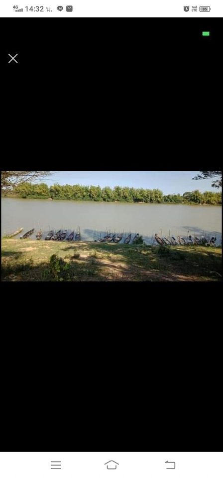 ที่ดินติดแม่น้ำมูล 2 ไร่ 1 งาน วิวแม่น้ำ อุบลราชธานี  