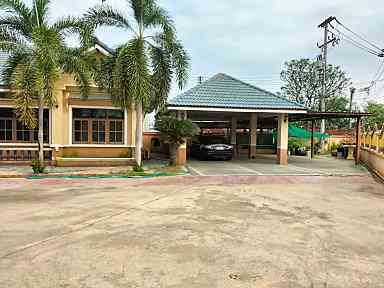 ขายที่ดินพร้อมบ้านหลังใหญ่ โกดังและสิ่งปลูกสร้าง กาญจนบุรี 2-1-92 ไร่
